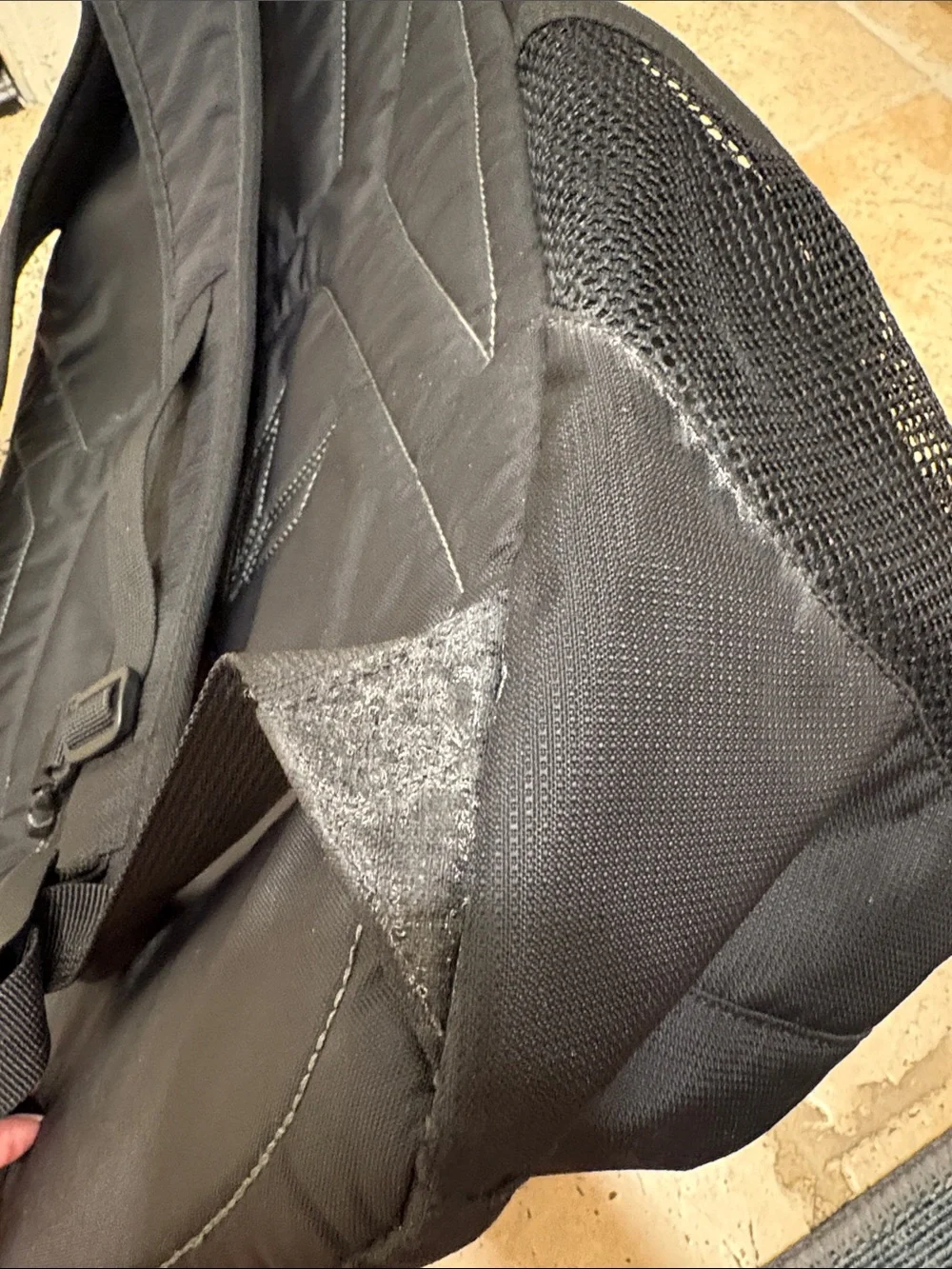 Dakine Black Backpack with Red Logo and Accents